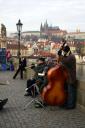Musicians on the Charles Bridge
