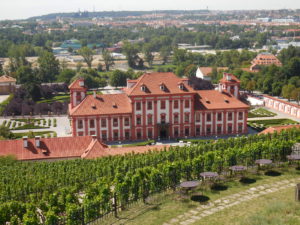 Prague Botanical Garden Chateau