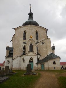 Zelena Hora Church in Zdar nad Sazavou