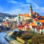 vienna to prague via cesky krumlov: castle in cesky krumlov