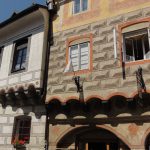 cesky krumlov day trips from prague: Renaissance buildings in Cesky Krumlov