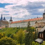 City Kutna Hora with St. Barbora cathedral in Czech republic