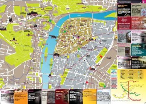 Original Map of Prague + Discount Coupons