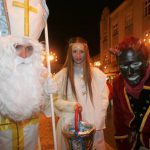 Saint Nicholas, Angel and Devil