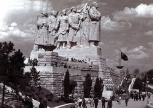 Monument of Stalin in Prague